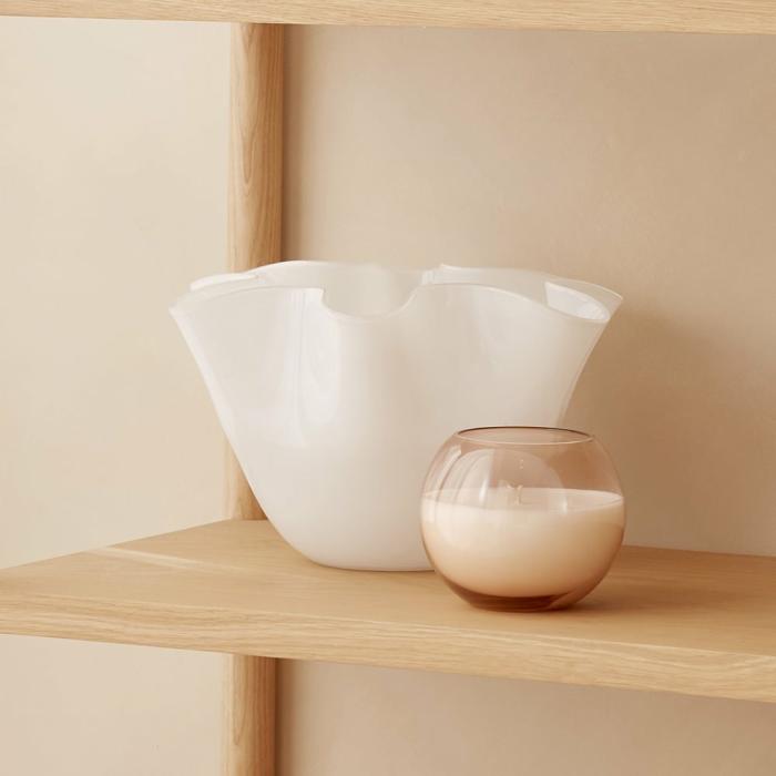 Home Decor |  Fluted White Bowl Home Decor Home Decor