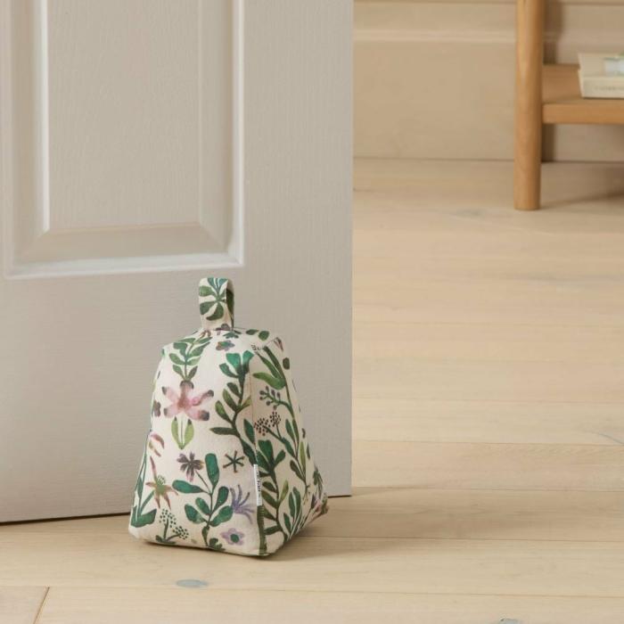 Home Decor |  Inka Natural Floral Door Stop Home Decor Home Decor