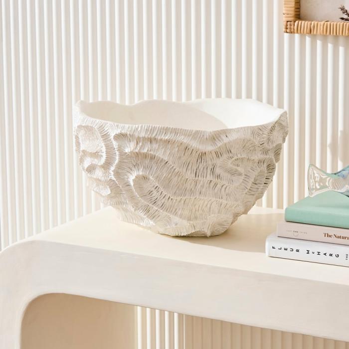 Home Decor |  Marine Maison White Bowl Home Decor Home Decor