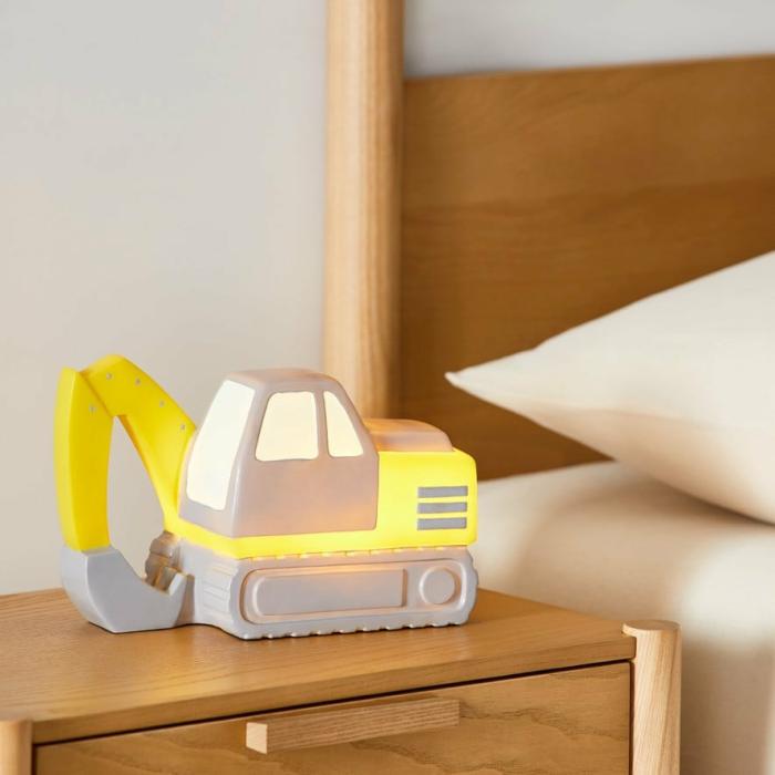 Lighting |  Digger Night Light Kids Decor Lighting