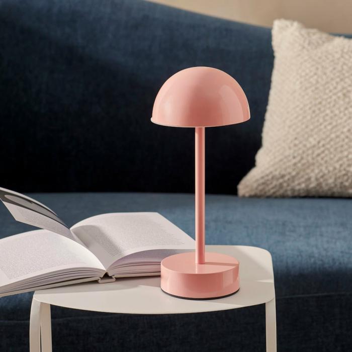 Lighting |  Marlo Pink Usb Rechargeable Touch Table Light Home Styling Lighting