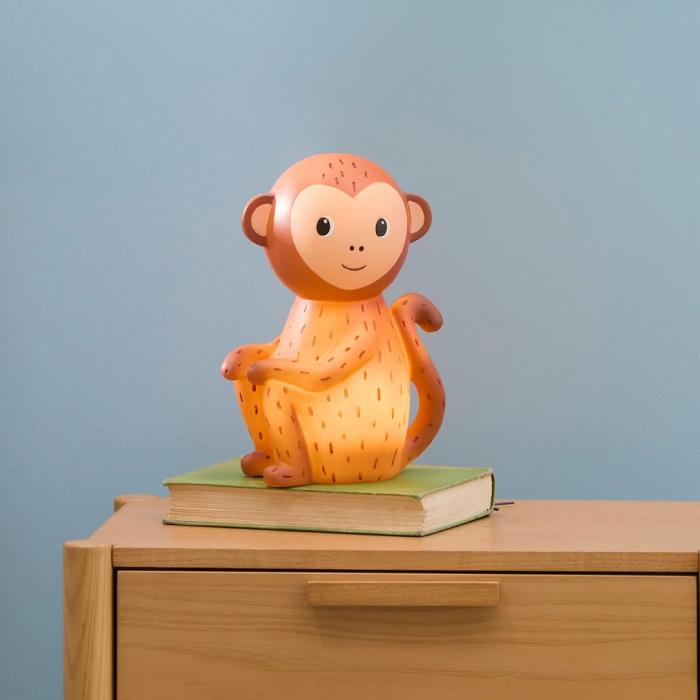 Lighting |  Monkey Night Light Kids Decor Lighting