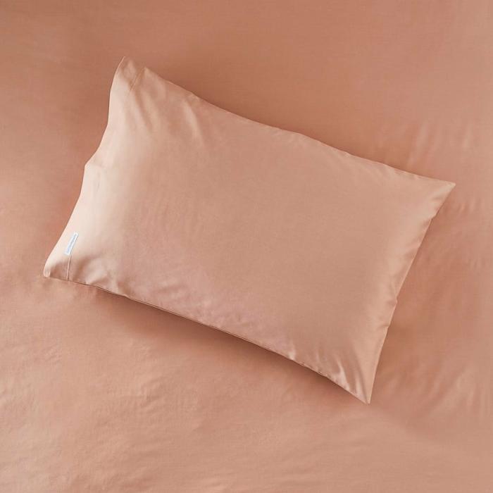 Pillowcases |  600Tc Bamboo Cotton Caramel Pillowcase Bedlinen Pillowcases