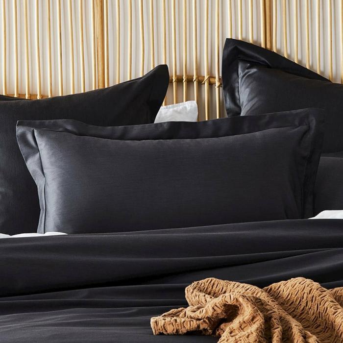 Pillowcases |  600Tc Bamboo Cotton Charcoal Pillowcase Bedlinen Pillowcases