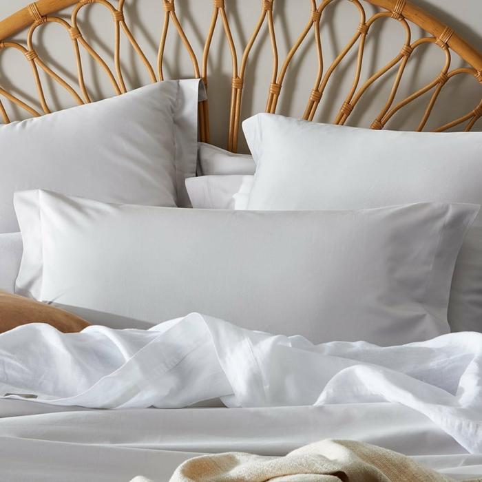 Pillowcases |  600Tc Cotton Bamboo Nimbus Cloud Pillowcase Bedlinen Pillowcases