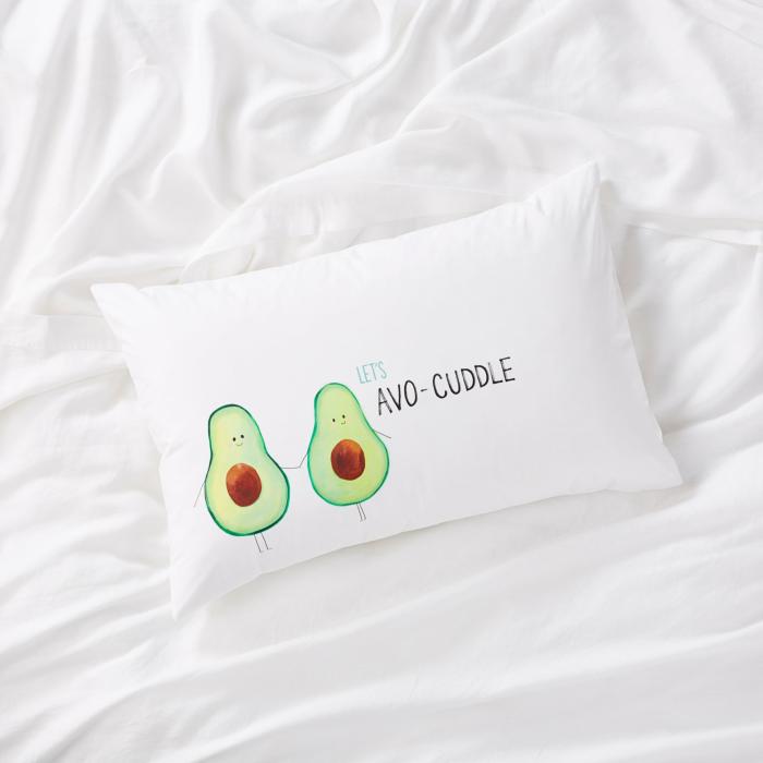 Pillowcases |  Avo-Cuddle Text Pillowcase Bedlinen Pillowcases