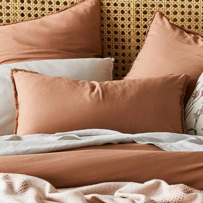 Pillowcases |  Bamboo Linen Earth Pillowcase Bedlinen Pillowcases