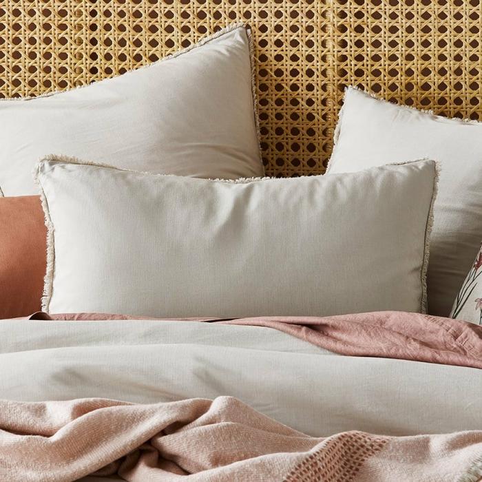 Pillowcases |  Bamboo Linen Natural Pillowcase Bedlinen Pillowcases