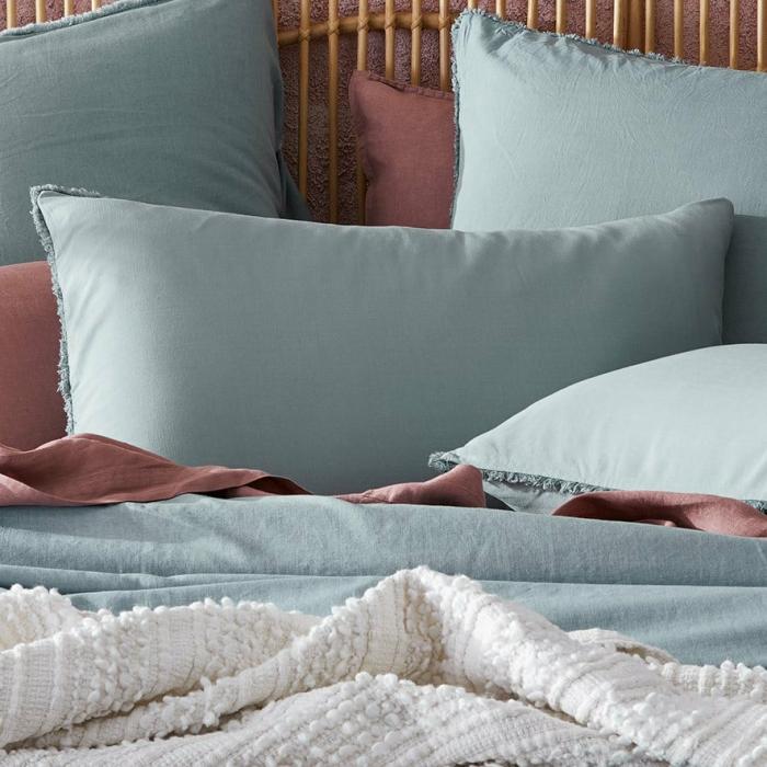 Pillowcases |  Bamboo Linen Sage Pillowcase Bedlinen Pillowcases