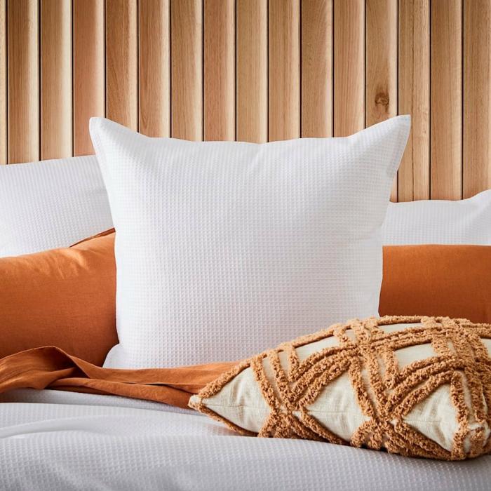 Pillowcases |  Berlin Waffle White Pillowcases Bedlinen Pillowcases