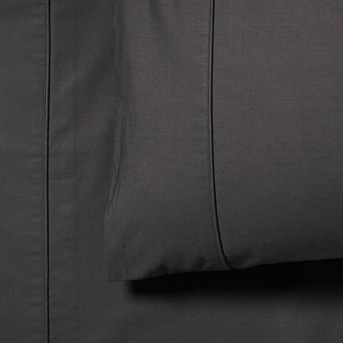 Pillowcases |  Fresh Cotton Percale Coal Pillowcases Bedlinen Pillowcases