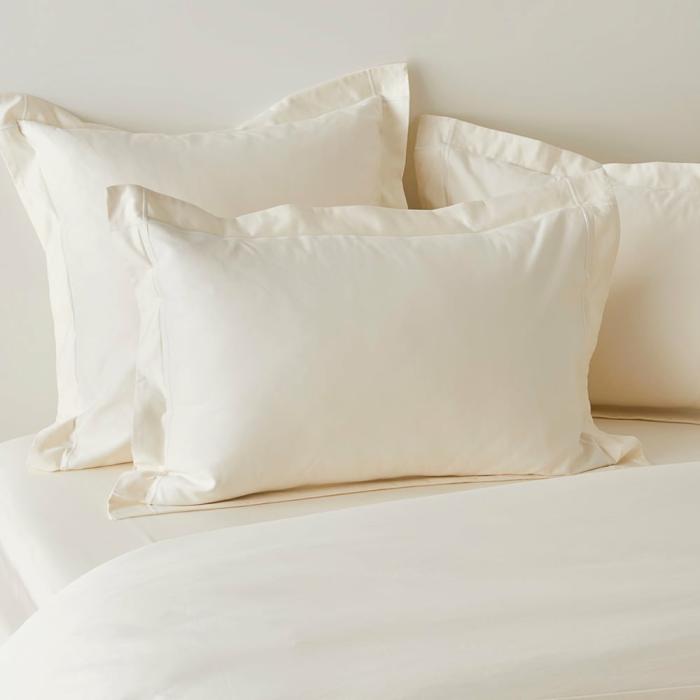 Pillowcases |  Luxury Collection Antique White Tailored Pillowcases Bedlinen Pillowcases