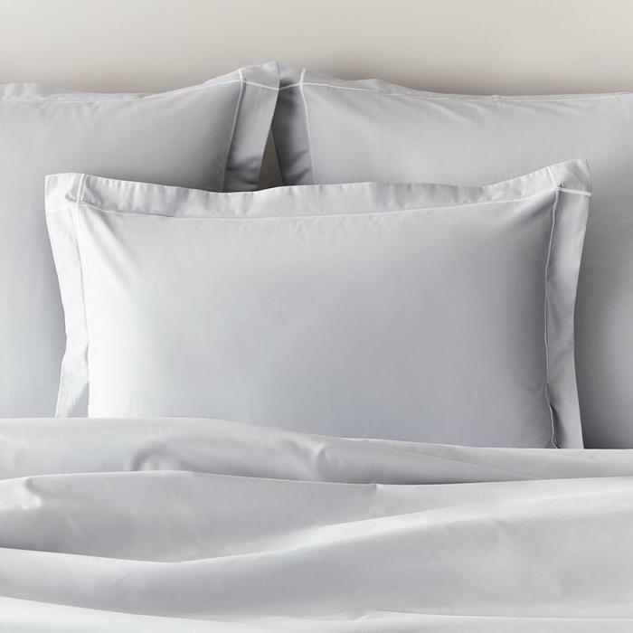 Pillowcases |  Luxury Collection Silver Tailored Pillowcases Bedlinen Pillowcases