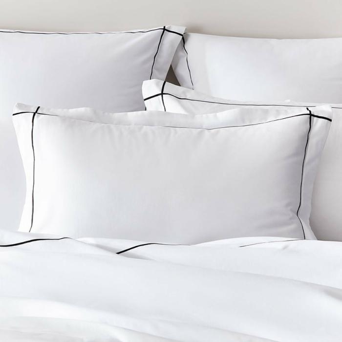 Pillowcases |  Luxury Collection Snow Tailored Pillowcases Bedlinen Pillowcases