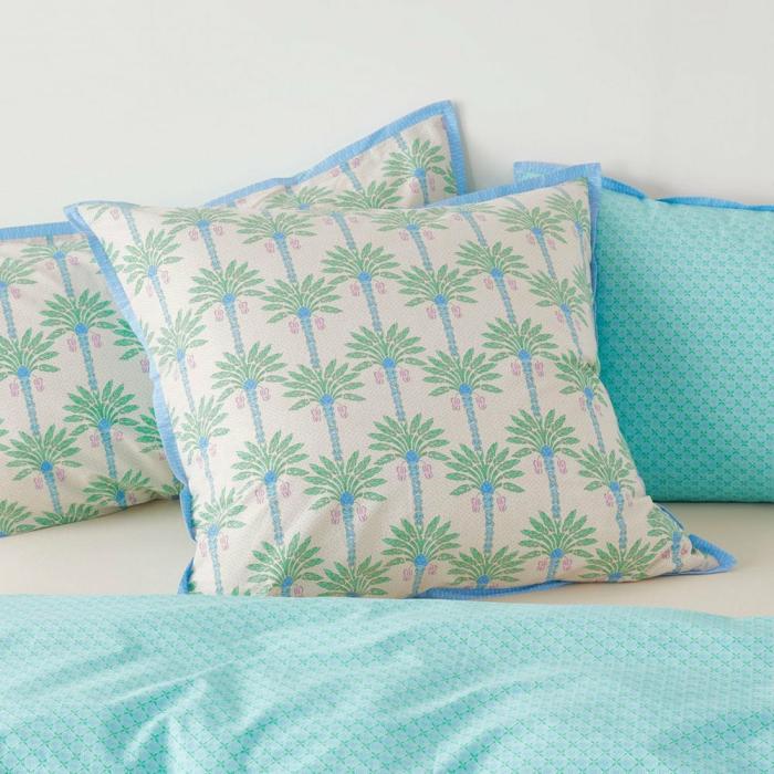 Pillowcases |  Panama Palm Green Pillowcases Bedlinen Pillowcases