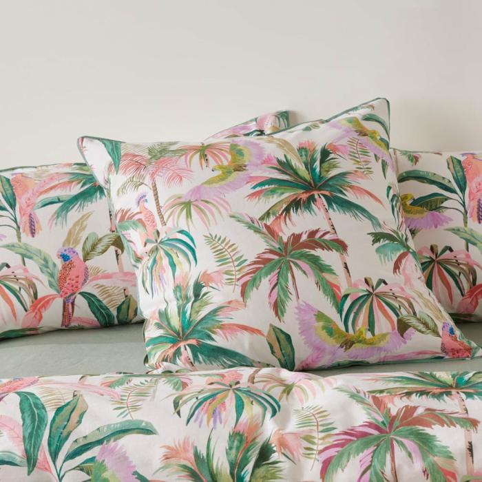 Pillowcases |  Rio Palm Green Pillowcases Bedlinen Pillowcases