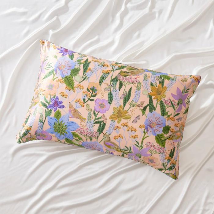 Pillowcases |  Sephora Floral Pure Silk Printed Pillowcase Bedlinen Pillowcases