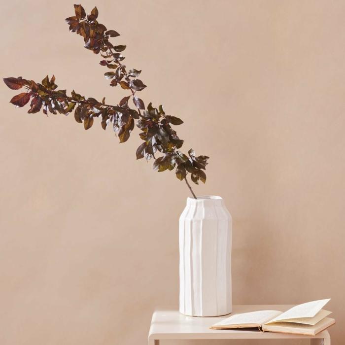 Pots, Vases & Plant Stands |  Oslo White Tall Vase Home Styling Pots, Vases & Plant Stands