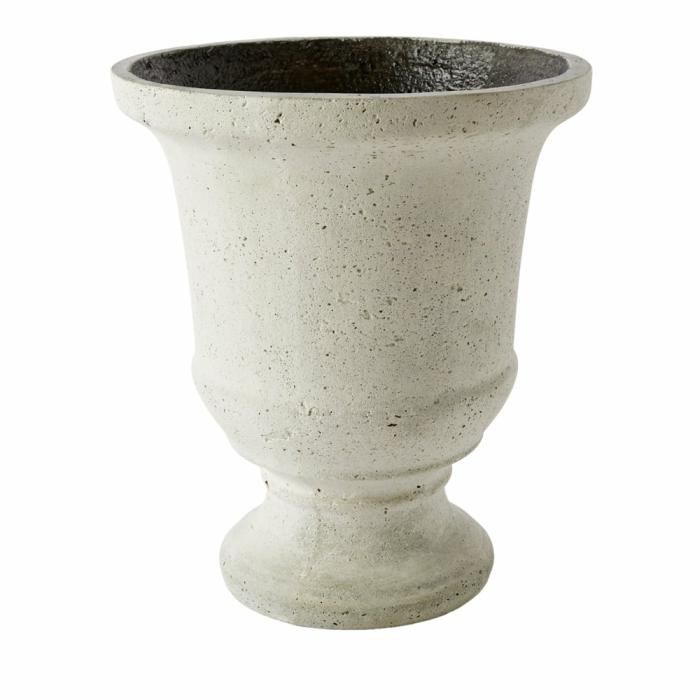 Pots, Vases & Plant Stands |  Riviera Antique White Medium Urn Home Styling Pots, Vases & Plant Stands