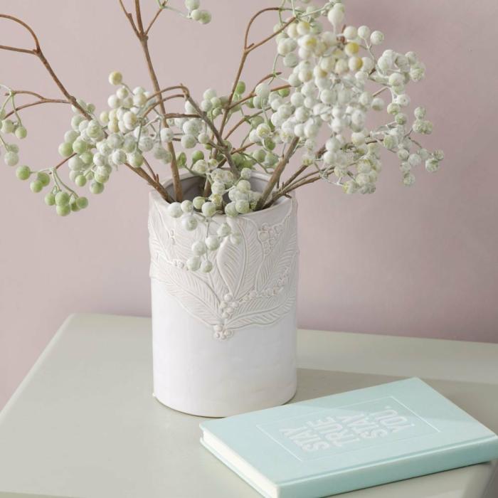 Pots, Vases & Plant Stands |  Torno White Vase Home Styling Pots, Vases & Plant Stands