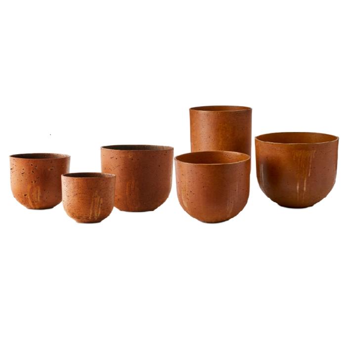 Pots, Vases & Plant Stands |  Tunisia Rust Pot Home Styling Pots, Vases & Plant Stands