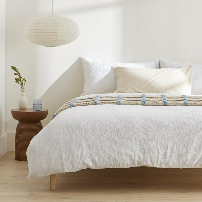 Quilt Covers |  Aspen Snow Quilt Cover Set + Separates Bedlinen Quilt Covers