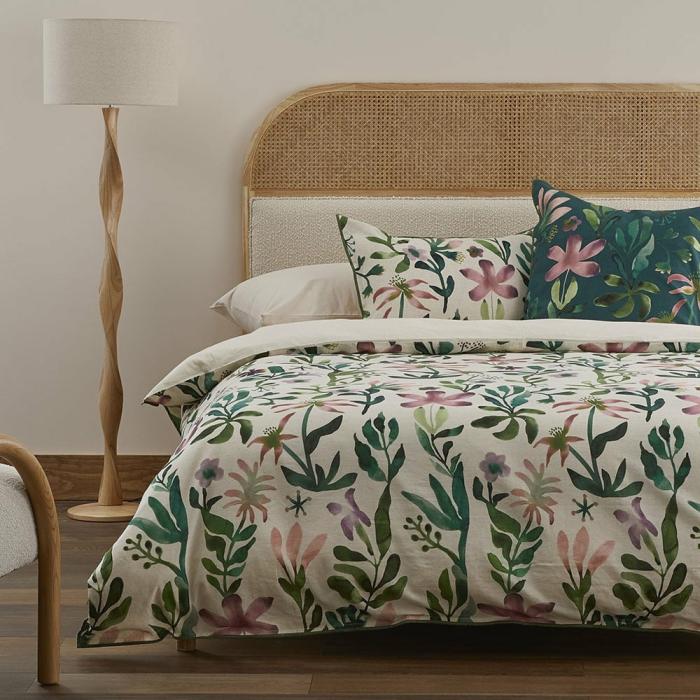 Quilt Covers |  Inka Garden Natural Quilt Cover Set + Separates Bedlinen Quilt Covers