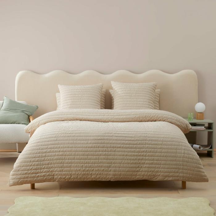 Quilt Covers |  Kendall Natural Corduroy Quilted Quilt Cover Separates Bedlinen Quilt Covers