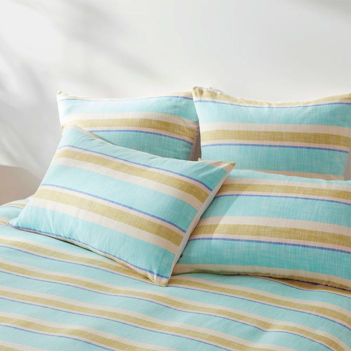 Quilt Covers |  Lolo Aquamarine Quilt Cover Set + Separates Bedlinen Quilt Covers