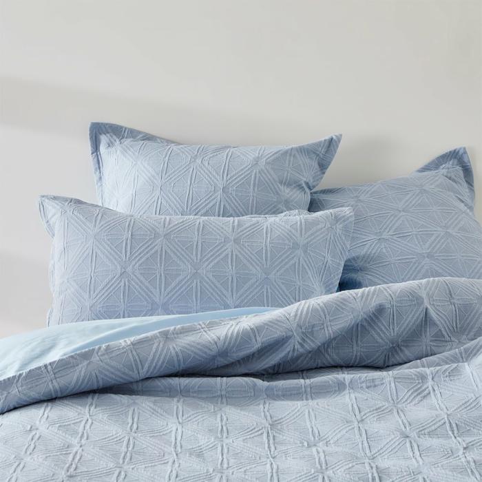 Quilt Covers |  Villa Matelesse Chambray Quilt Cover Separates Bedlinen Quilt Covers