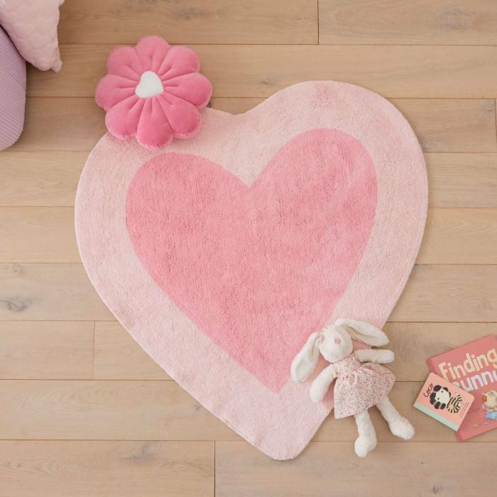 Rugs & Play Mats |  Decorative Heart Shaped Rug Kids Decor Rugs & Play Mats