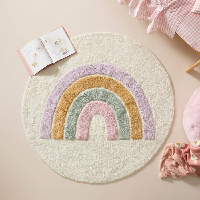 Rugs & Play Mats |  Decorative Rainbow Rug Kids Decor Rugs & Play Mats