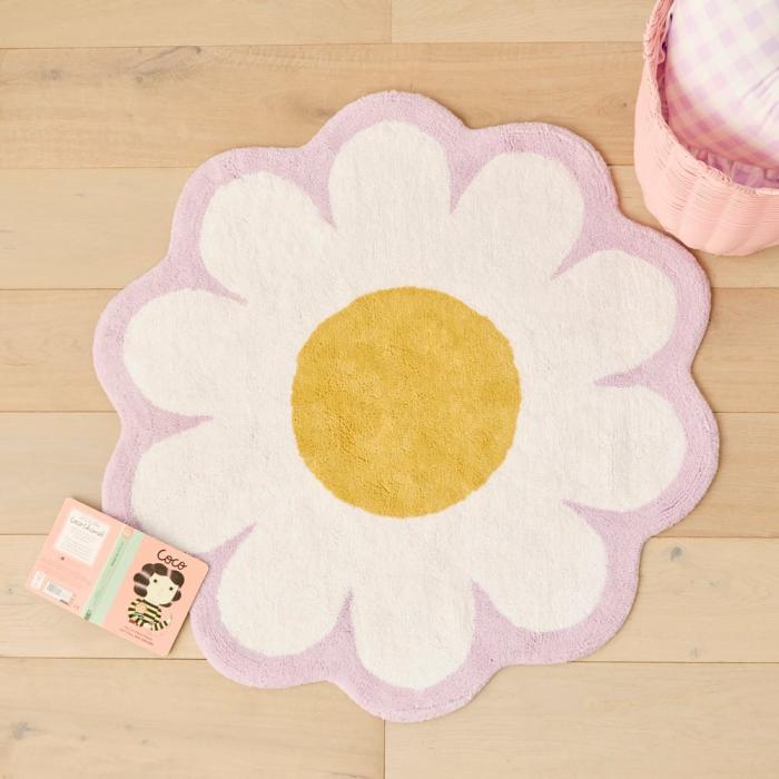 Rugs & Play Mats |  Decorative Shaped Daisy Rug Kids Decor Rugs & Play Mats