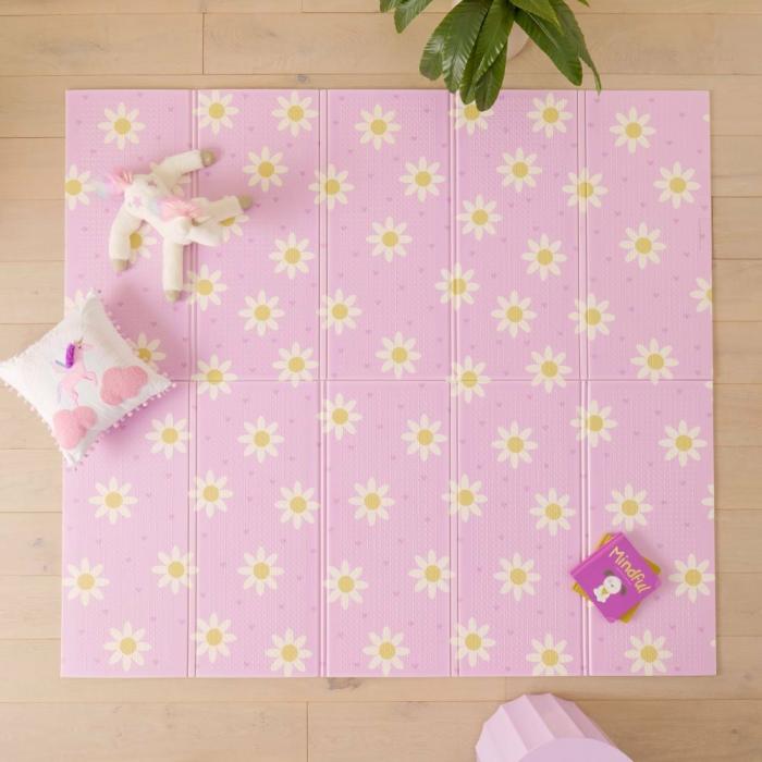 Rugs & Play Mats |  Designer Daisy Love Foldable Play Mat Kids Decor Rugs & Play Mats