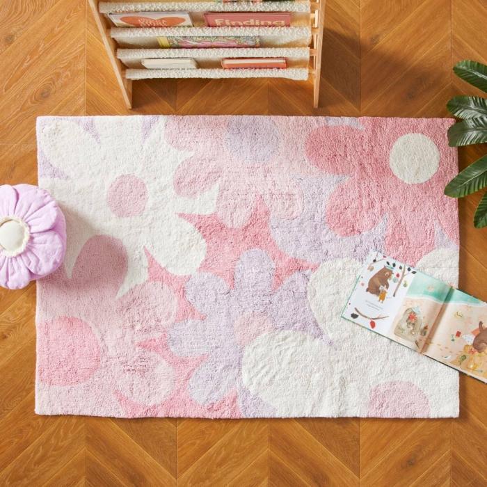 Rugs & Play Mats |  Giant Floral Decorative Rug Kids Decor Rugs & Play Mats