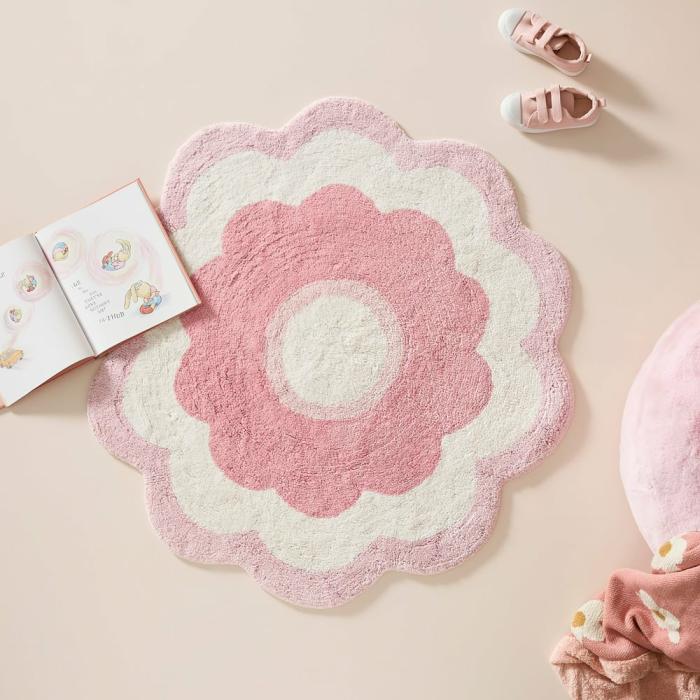 Rugs & Play Mats |  Pretty Daisy Decorative Rug Kids Decor Rugs & Play Mats