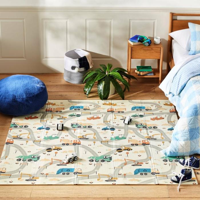 Rugs & Play Mats |  Truck Town Designer Foldable Play Mat Kids Decor Rugs & Play Mats