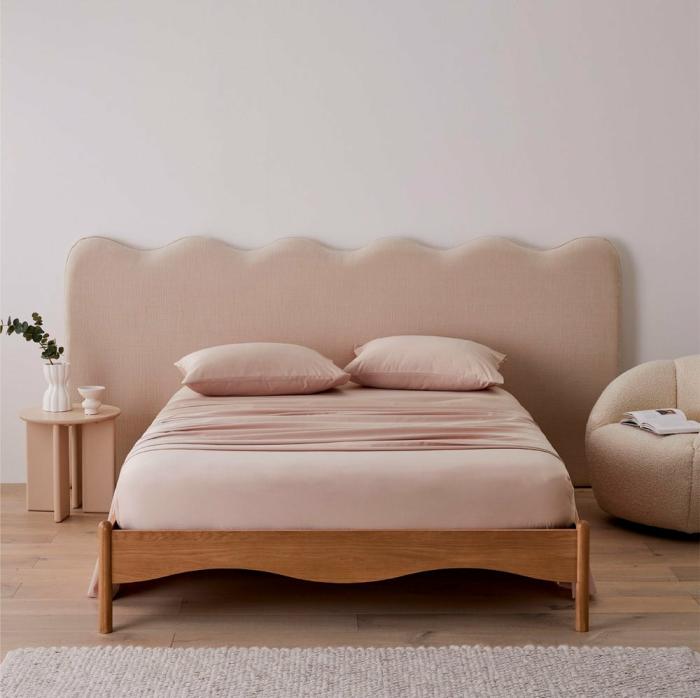 Sheets |  600Tc Bamboo Cotton Rose Sheet Set Bedlinen Sheets