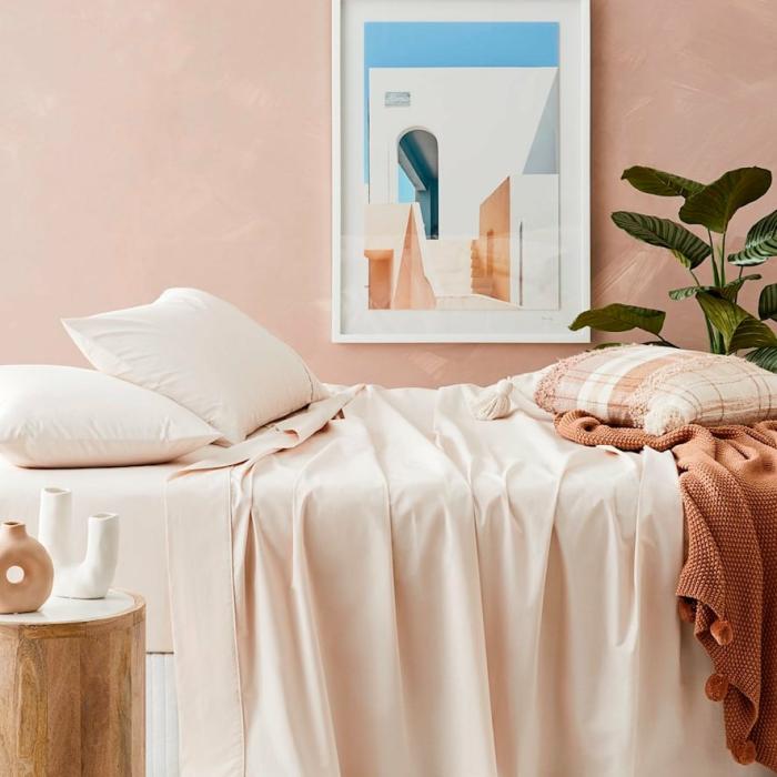 Sheets |  Fresh Cotton Percale Cotton Percale Sand Sheet Separates Bedlinen Sheets