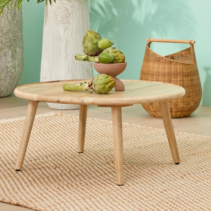 Side Tables & Coffee Tables |  Retreat Natural Coffee Table Living Room Side Tables & Coffee Tables