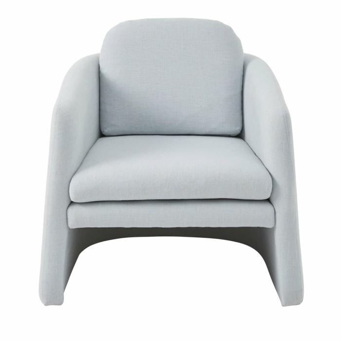 Sofas & Armchairs |  Avoca Powder Blue Chair Living Room Sofas & Armchairs