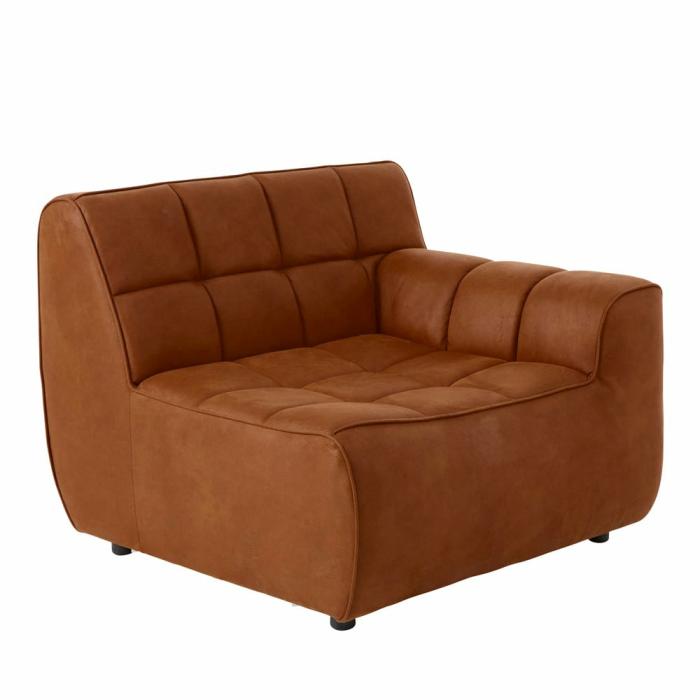 Sofas & Armchairs |  Hammond Brandy Right Arm Facing Corner Modular Sofa Chair Living Room Sofas & Armchairs