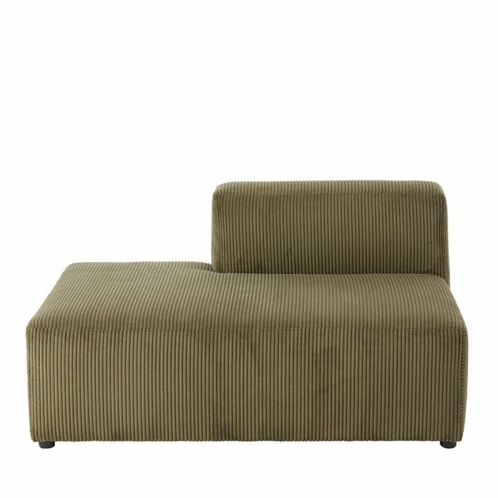 Sofas & Armchairs |  Tulsa Forest Corduroy Left Open End Modular Lounge Chair Living Room Sofas & Armchairs