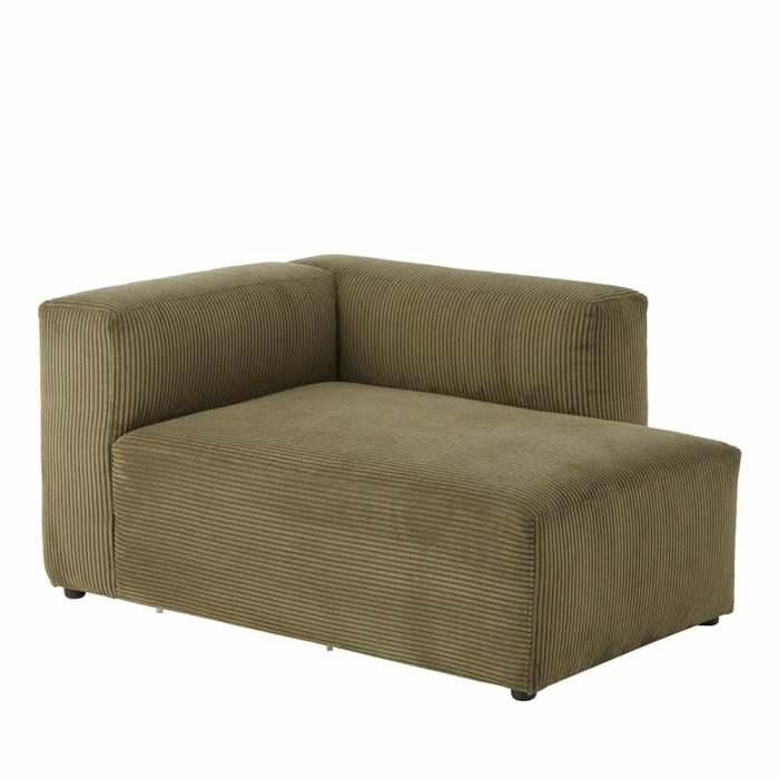 Sofas & Armchairs |  Tulsa Forest Corduroy Right Arm Facing Chaise Modular Lounge Chair Living Room Sofas & Armchairs