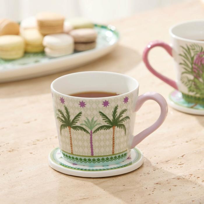 Table & Servingware |  Adira Palm Trees Mug Kitchen Table & Servingware