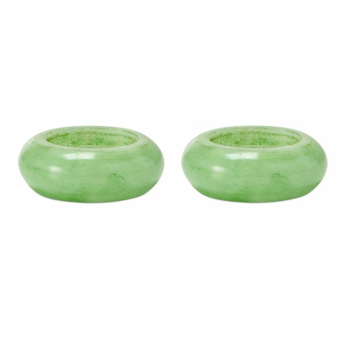 Table & Servingware |  Carnival Green Napkin Rings Set Of 2 Kitchen Table & Servingware