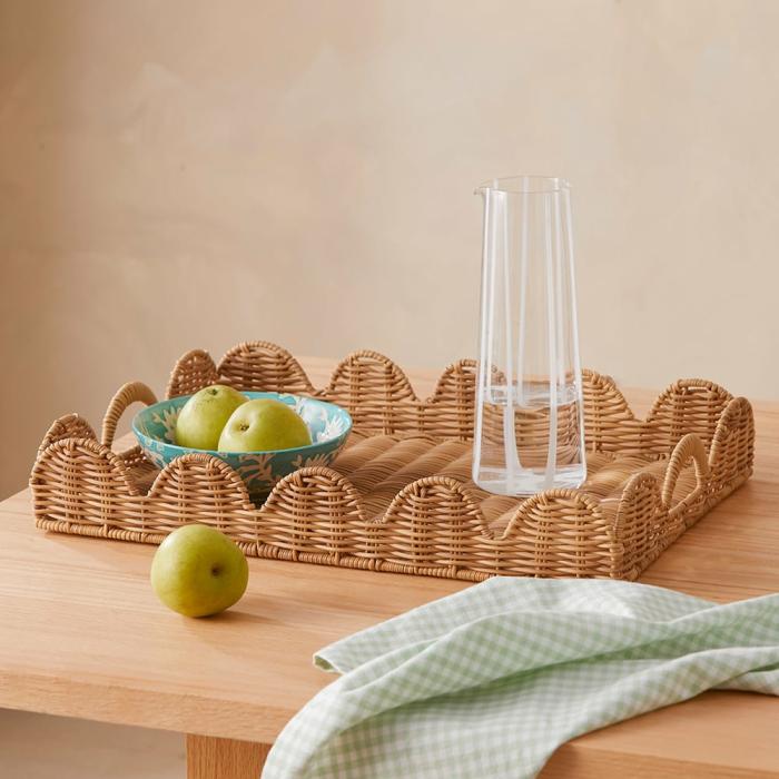 Table & Servingware |  Clementine Natural Tray Kitchen Table & Servingware