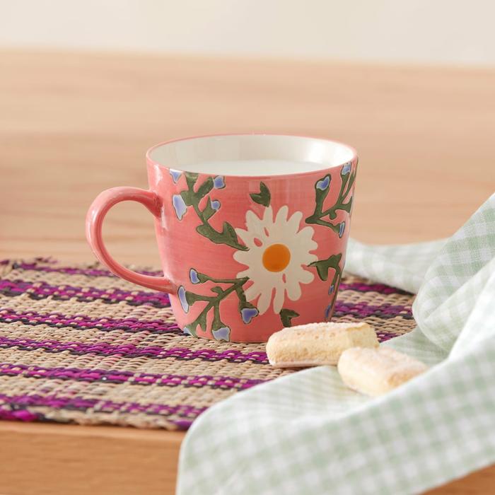 Table & Servingware |  Fiore Pink Mug Kitchen Table & Servingware