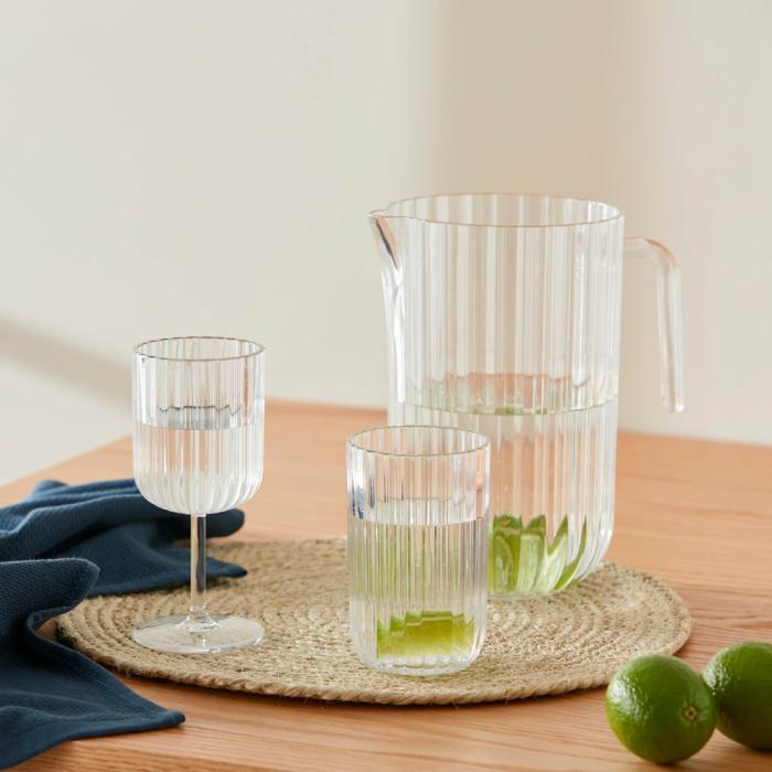 Table & Servingware |  Positano Clear Drinkware Kitchen Table & Servingware