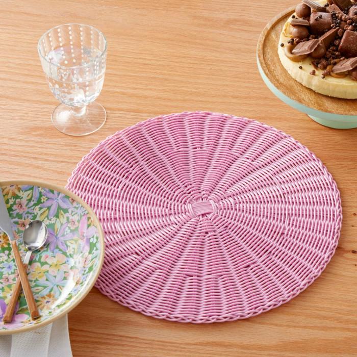 Table & Servingware |  Tribeca Lilac Placemat 2 Pack Kitchen Table & Servingware